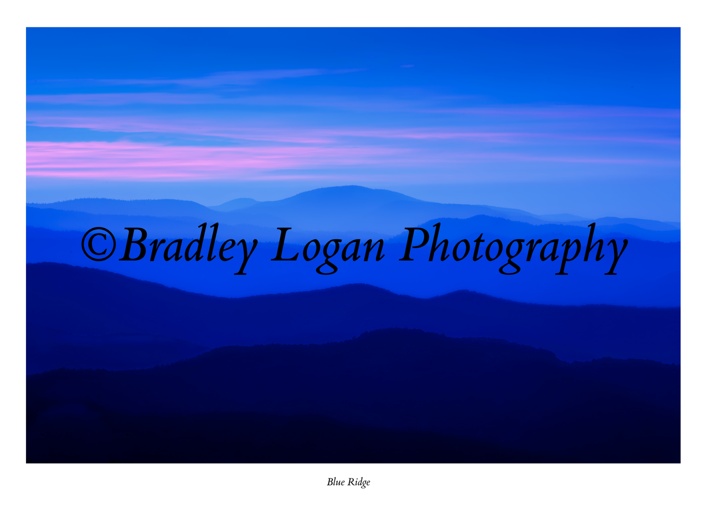 Blue Ridge Greeting Cards, Box of 8