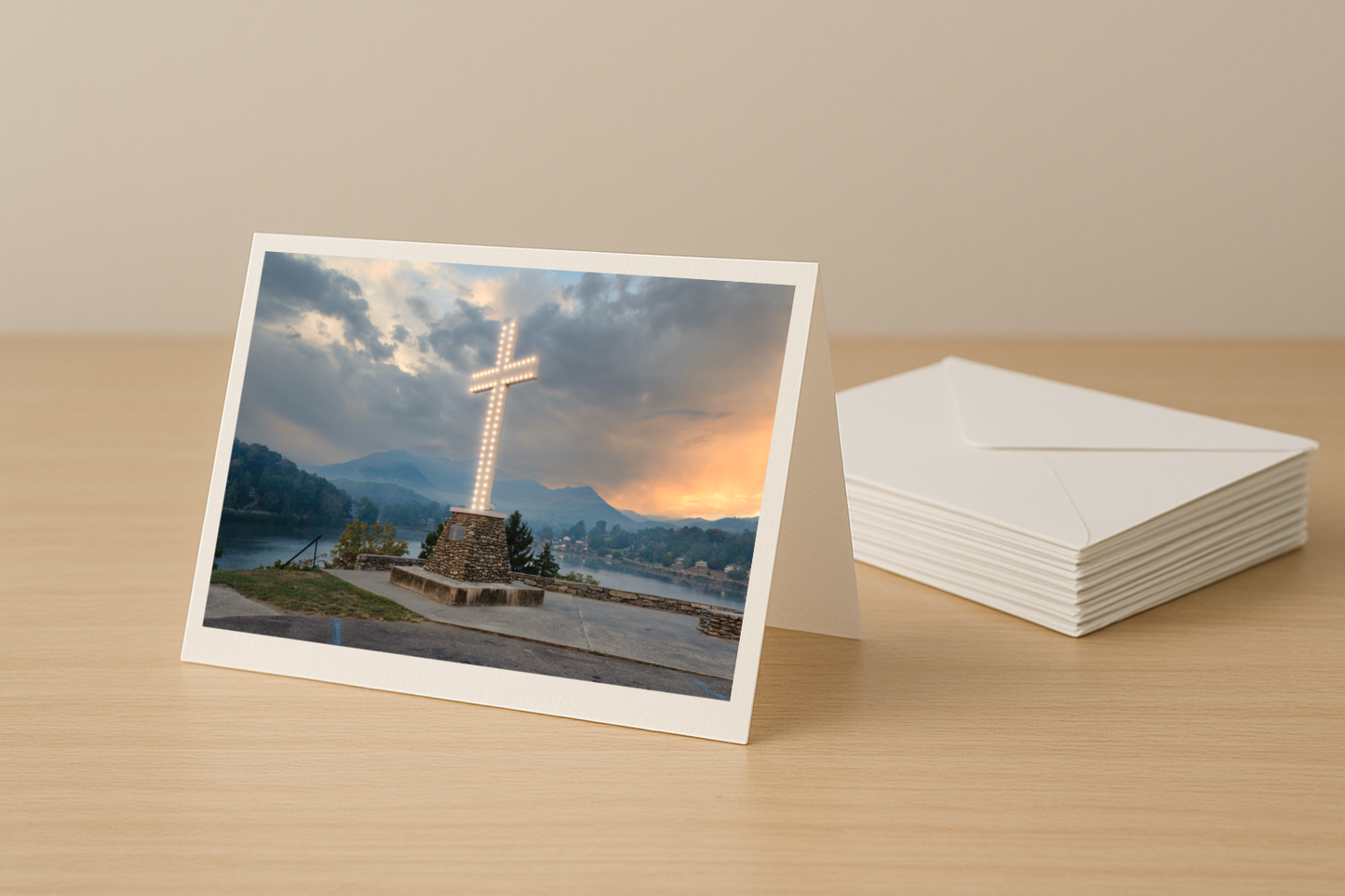 The Cross at Lake Junaluska Greeting Cards Box of 8